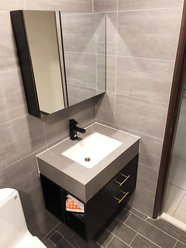 翻新過氣廁所為質感風格